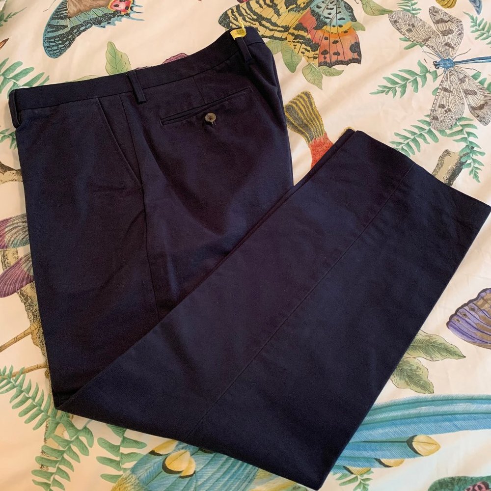 J. Crew Factory Men's Navy Slim Bedford 32x30